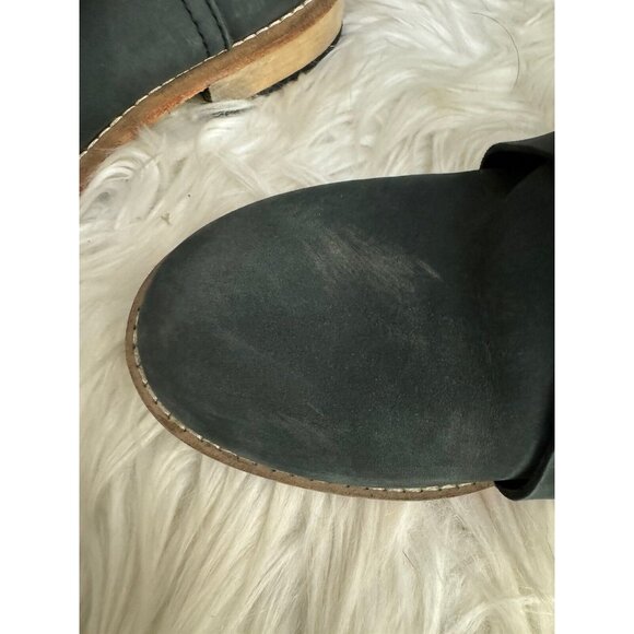 Free People Las Palmas Gray Ankle Boot Booties Size 37 US 6.5 Comfort - Picture 10 of 16
